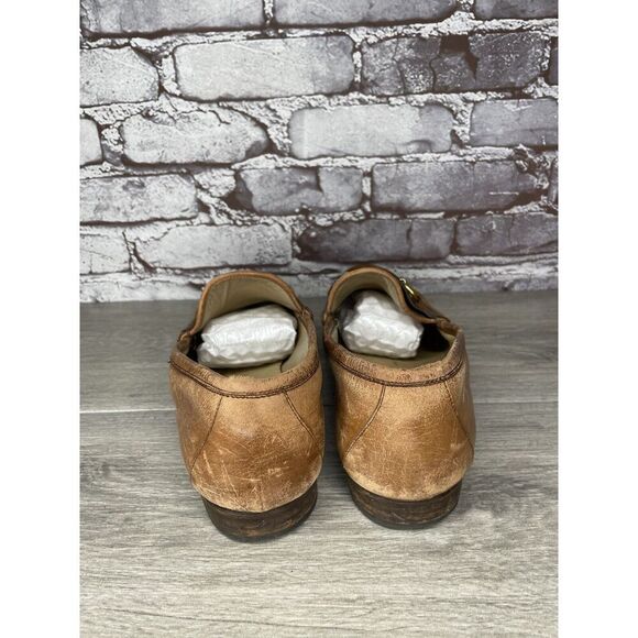 Gucci Brown Leather Web Horsebit Dress Loafers Shoes Men’s Sz 10.5D US/44EU Read - Picture 5 of 16